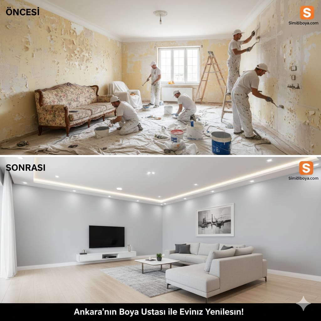 2026 Ev Boya Renkleri ve Ankara Boya Badana Rehberi | Simdiboya