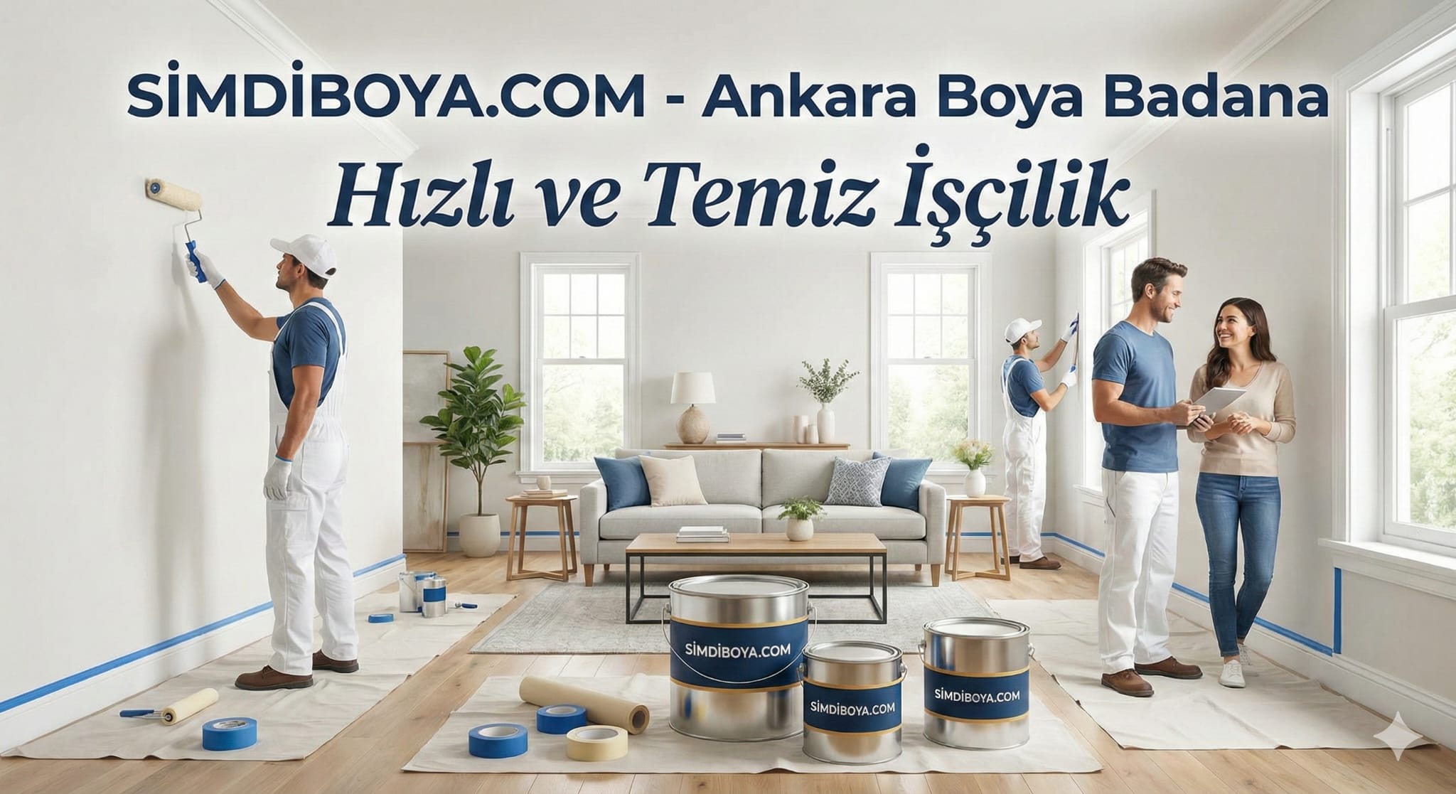 İncek’te Profesyonel Boya Badana ve Tadilat Hizmetleri